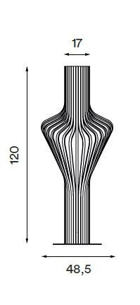 Specification Image for Northern Diva Floor Lamp