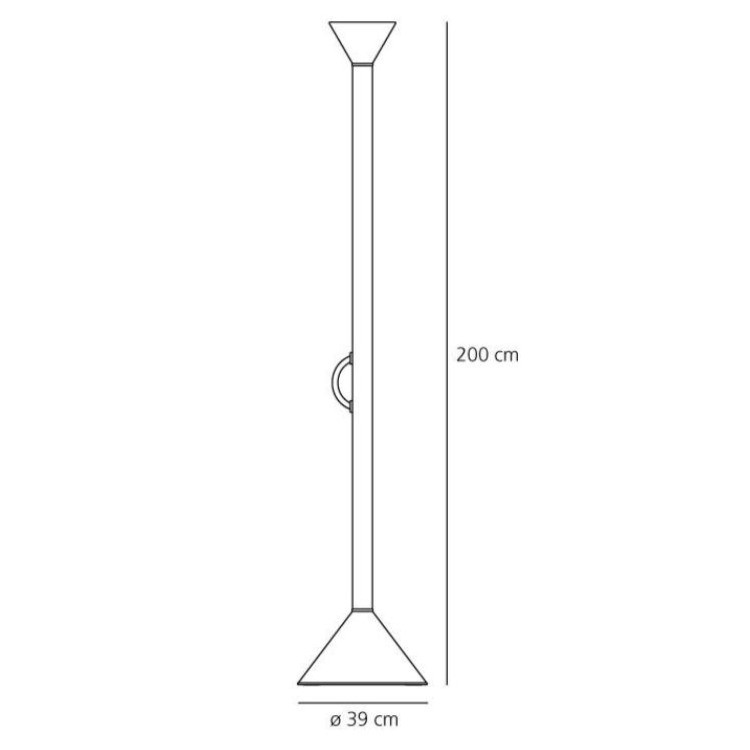 Specification Image for Artemide Callimaco LED Floor Lamp