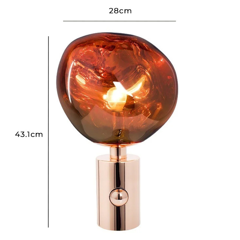 Specification Image for Tom Dixon Melt Table Lamp