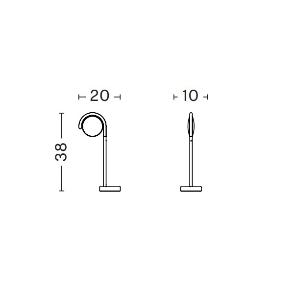 HAY Marselis LED Table Lamp Specification 