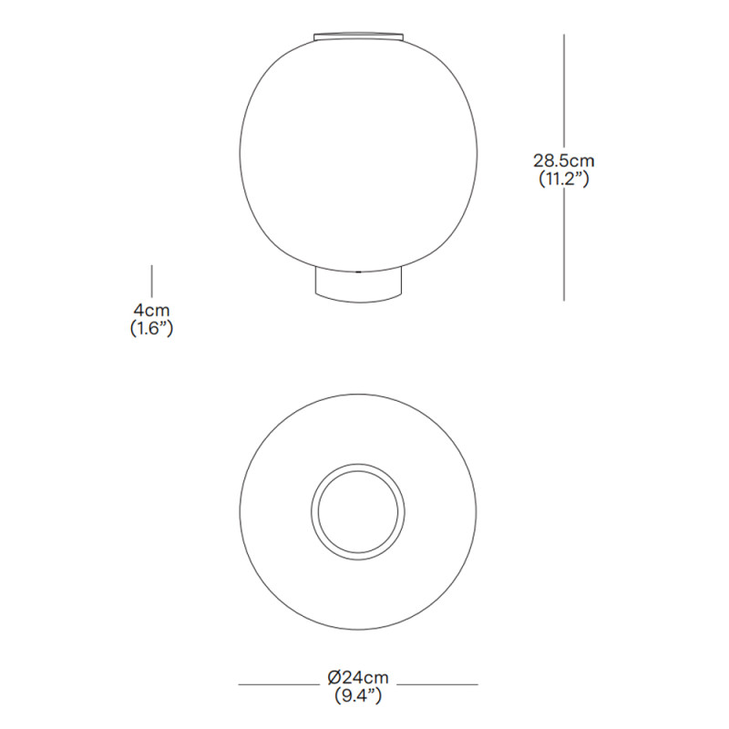 Specification Image for Resident Bloom Table Lamp