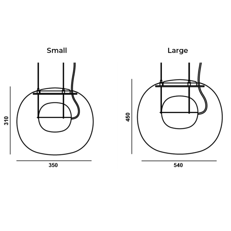 Specification Image for Brokis Big One Pendant