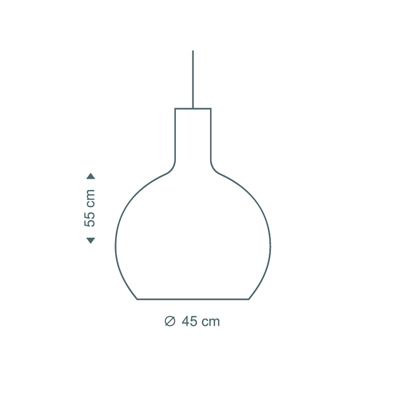 Specification  for Secto 4241 Octo Small Pendant Light 
