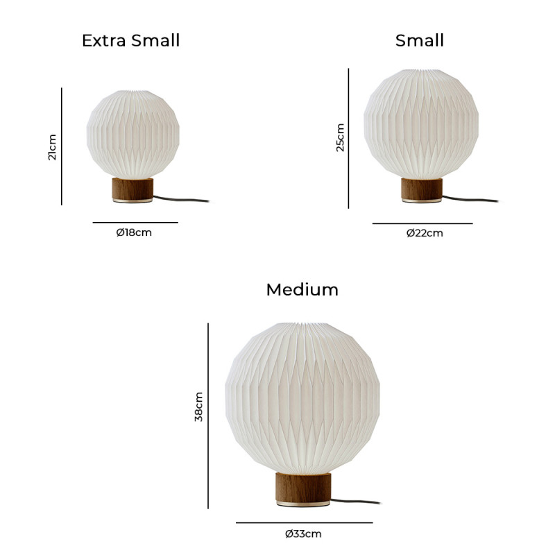 Specification Image for Le Klint 375 Table Lamp