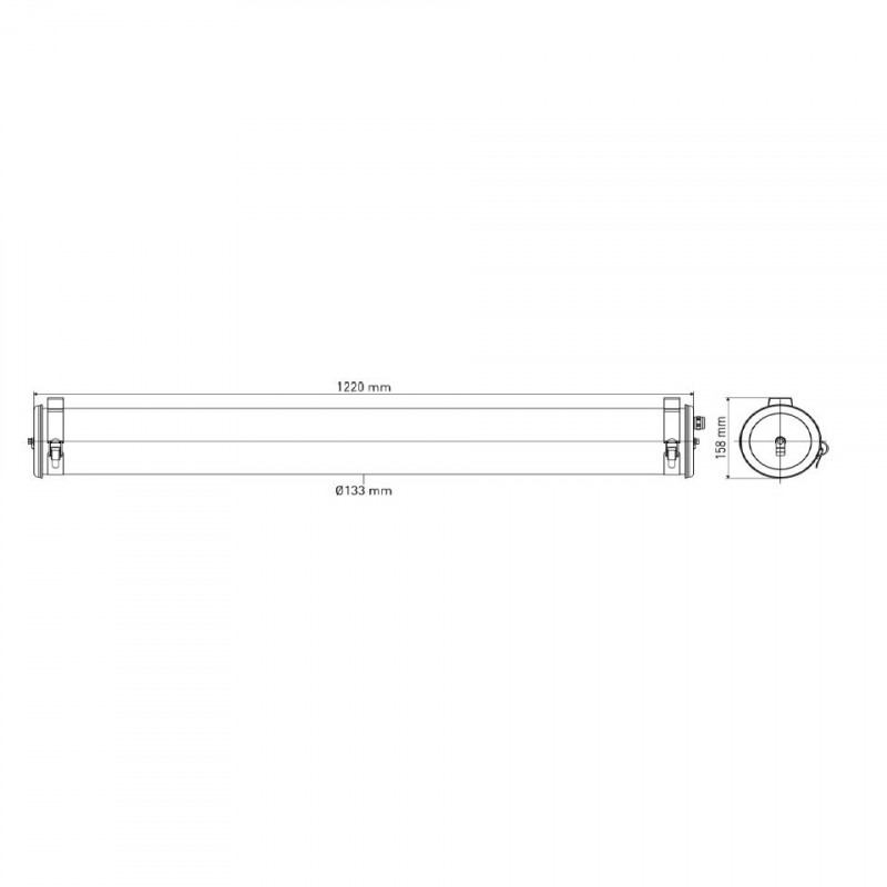 Specification Image for Qinu Wall/Suspension Light