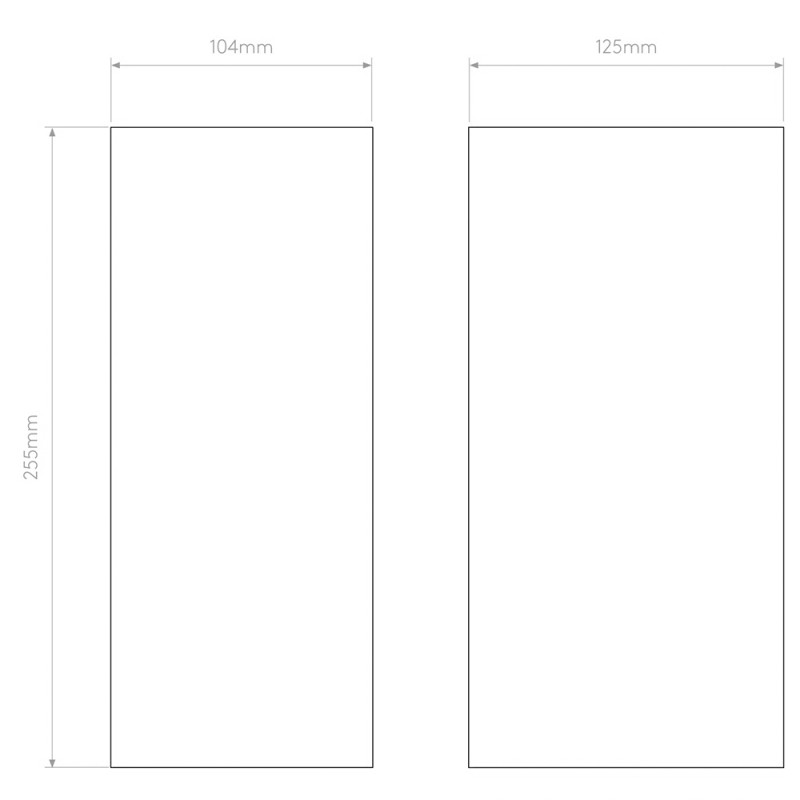 Specification Image for Astro Dunbar 255 LED Wall Light