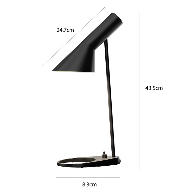 Specification Image for Louis Poulsen AJ Table Mini Lamp