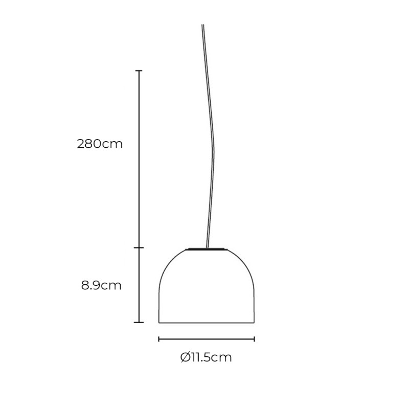 Specification Image for Flos Wan Pendant