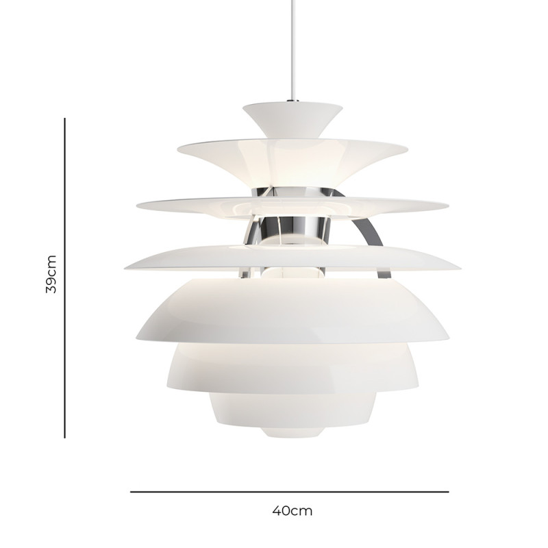 Specification Image for Louis Poulsen PH Snowball Pendant