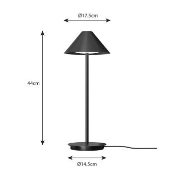Specification Image for Louis Poulsen Keglen LED Table Lamp