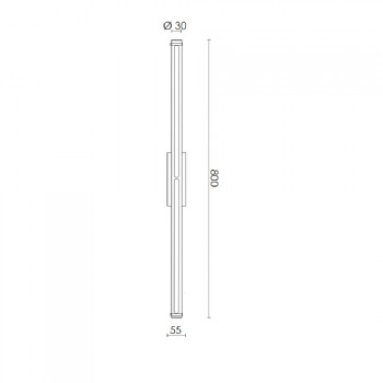 RUBN Bloomsbury 800 LED Wall Light Specification