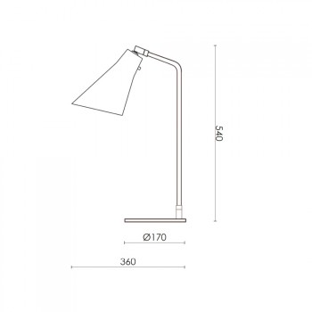 RUBN Miller Table Lamp Specification