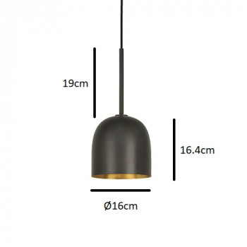 Specification Image for Gubi Howard Pendant Light