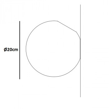 Specification Image for Catellani & Smith Sfera W LED Wall Light