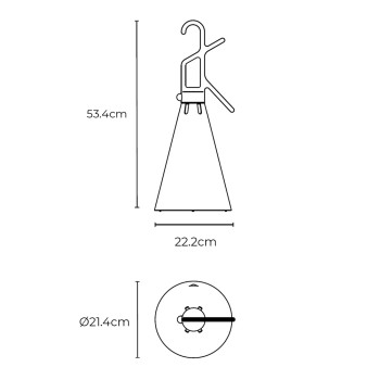 Specification Image for Flos Mayday Outdoor Lamp