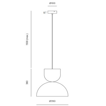 Specification Image for Aromas Del Campo Gamma Pendant