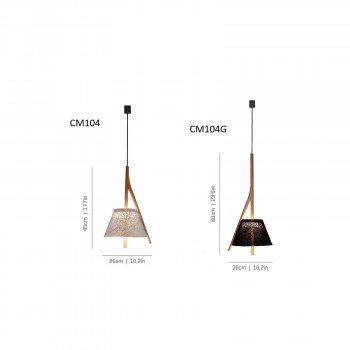 Specification Image for a-emotional light Cambo LED Pendant