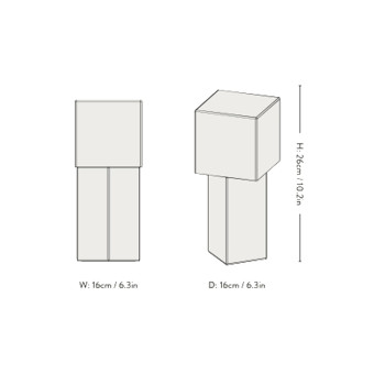 Specification Image &Tradition Pivot Lamp Specification