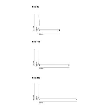 Specification Image for Marset Fris LED Suspension