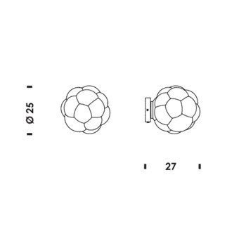 Specification Image for Normann Copenhagen Bubba Wall Light