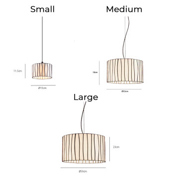 Specification Image for a-emotional light Curvas Pendant