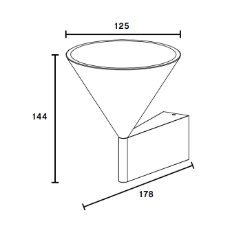 Specification Image for Pholc Apollo Wall Light