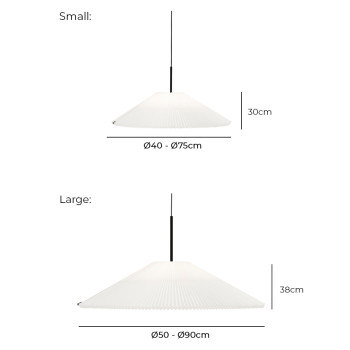 Specification Image for New Works Nebra Pendant