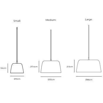 Specification Image for Normann Copenhagen Tub Pendant