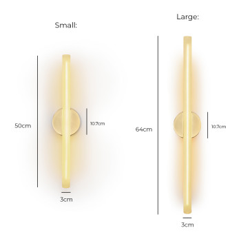 Specification Image for Tala Kilter Wall Light