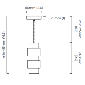 CTO Lighting Ring Pendant - Specification 