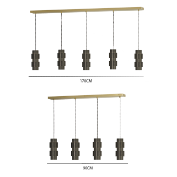 CTO Lighting Ring Long Cluster Suspension - Specification 