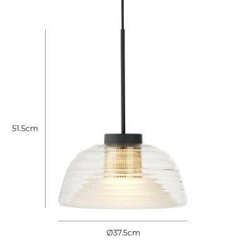 Specification Image for Muuto Two-Layer Pendant