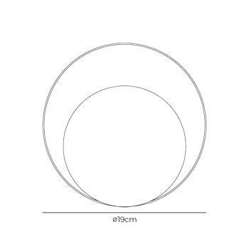 Specification Image for Porta Romana Solstice Wall Light