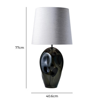 Specification Image for Porta Romana Edna Table Lamp