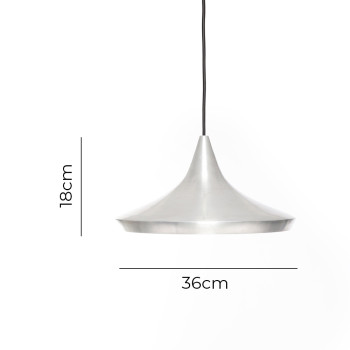 Specification Image for Tom Dixon Unbeaten Wide Pendant