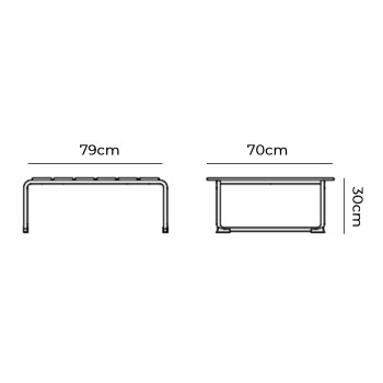Specification Image for Mater Ocean Lounge Table