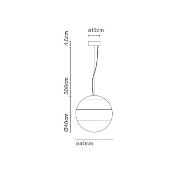Specification Image for Marset Dipping Light LED Suspension