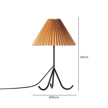Specification Image for Dusty Deco Geraldine Table Lamp