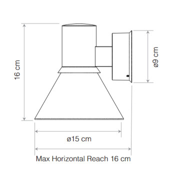 Specification Image for Anglepoise Type 80 W4 Wall Light