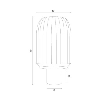 Specification Image for Northern Tradition Floor Lamp