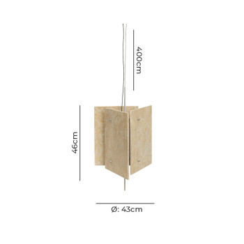 Specification Image for Ferm Living Oeste LED Pendant