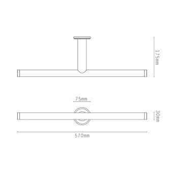 Specification Image for J. Adams & Co Talbot 570 Picture LED Wall Light