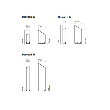 Specification Image for Marset Domus LED Bollard