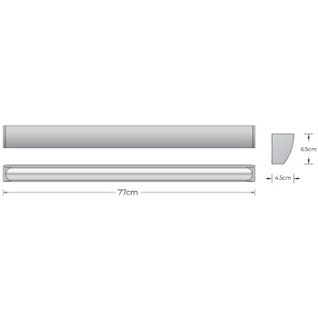 Specification Image for BEGA 51258 LED Wall Light