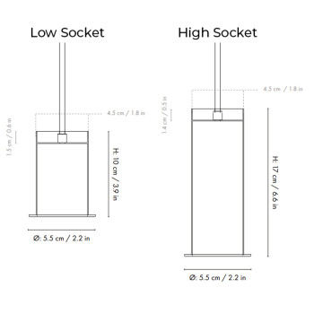 Specification Image for Ferm Living Collect Pendant