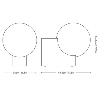 Specification Image for &Tradition Journey SHY4 Floor Lamp