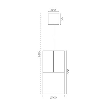 Specification Image for Pholc Concave 10 Pendant