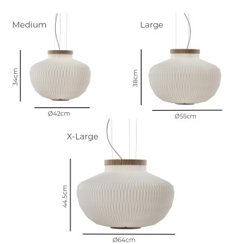 Specification Image for Le Klint Urchina Pendant