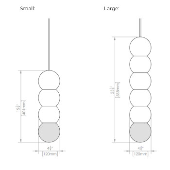 Specification Image for Hollis + Morris Stala Pendant