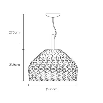 Specification Image for Flos Tatou Pendant
